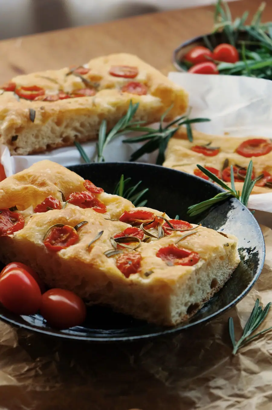 Focaccia calda