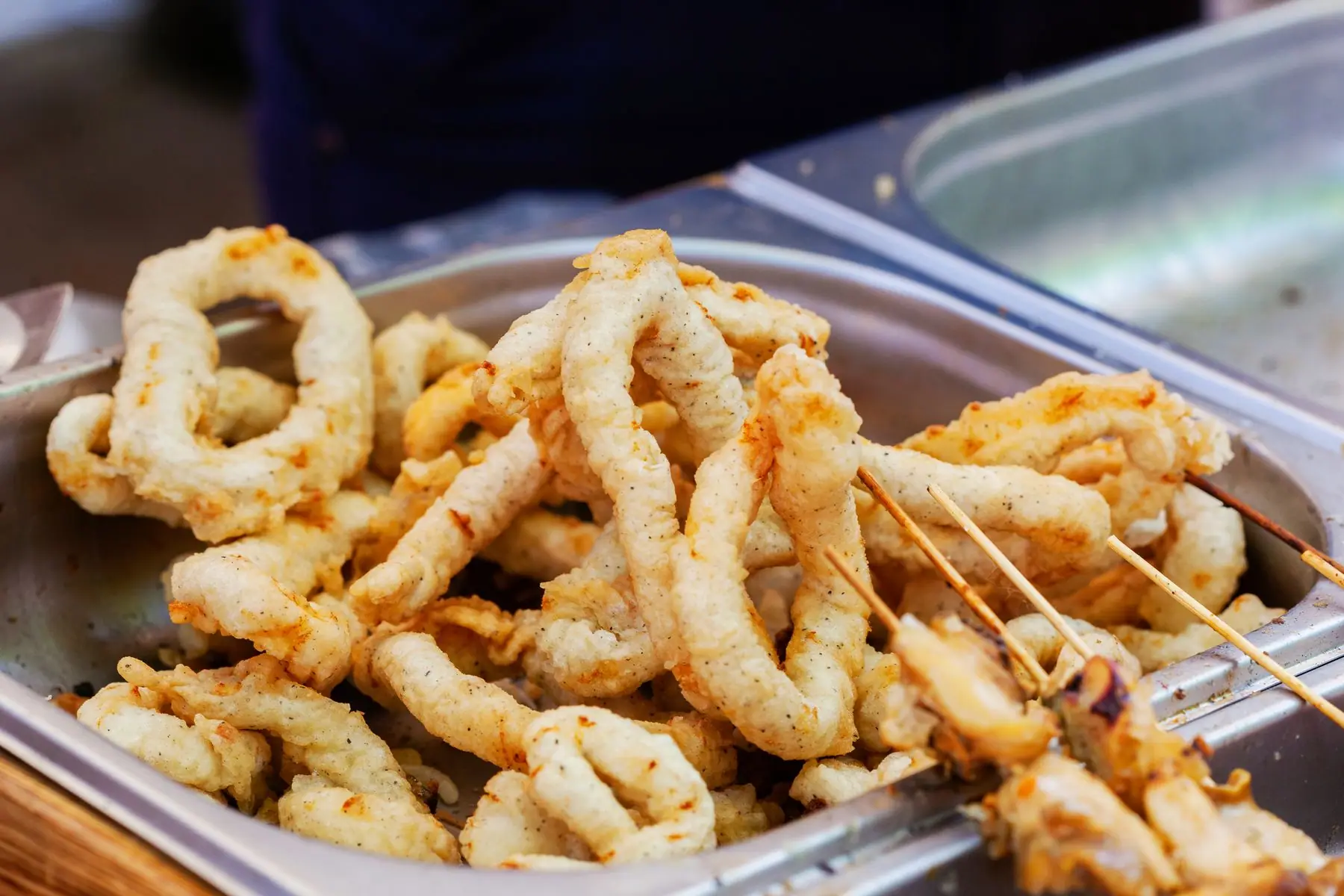 Calamari appena fritti