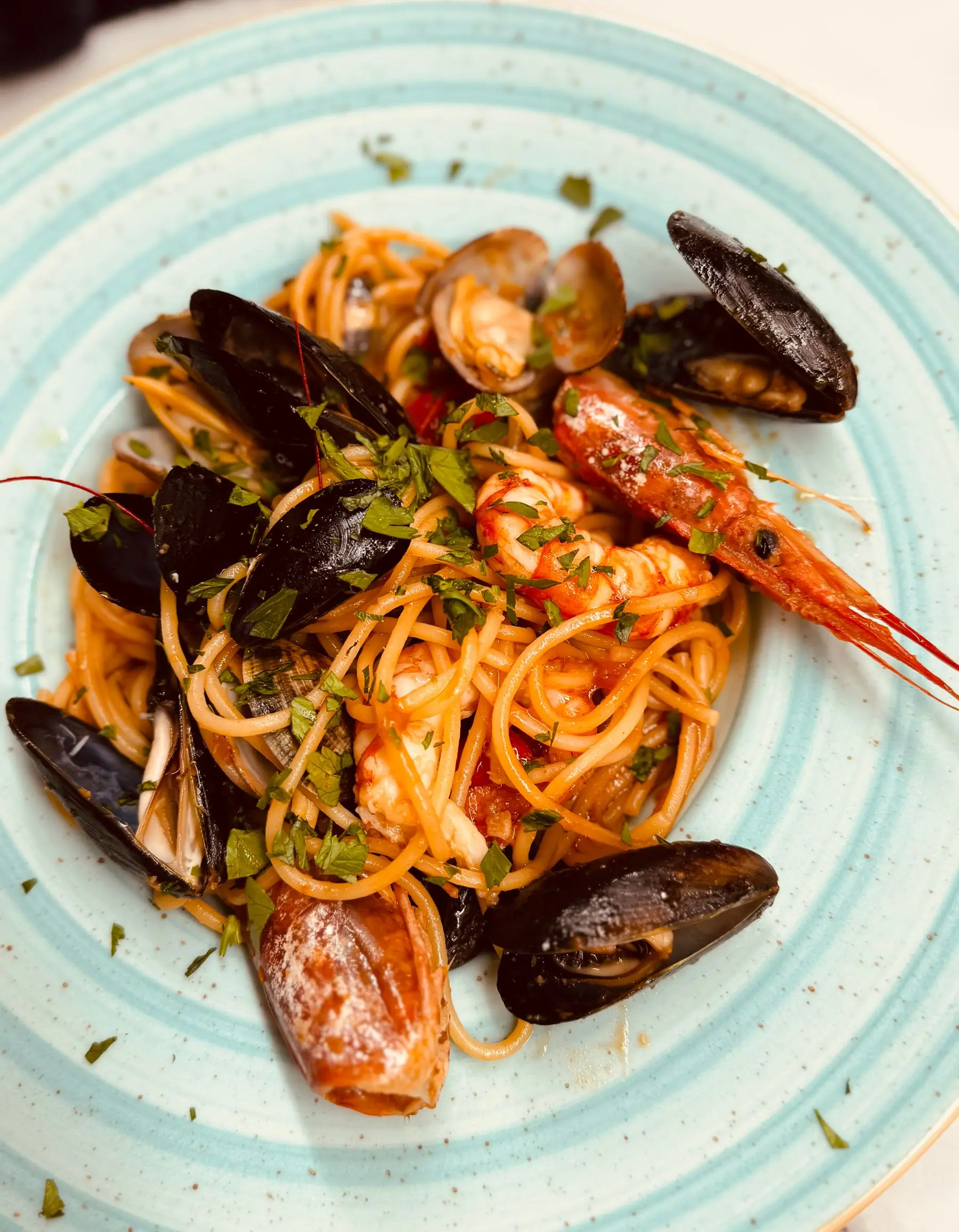 Spaghetti con le cozze