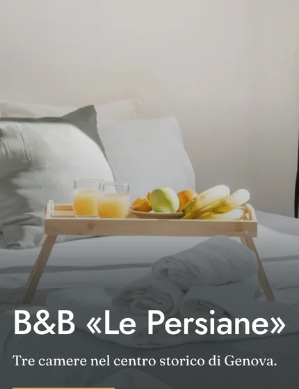 L’esempio per b&b: il video in cima alla pagina, su un telefono