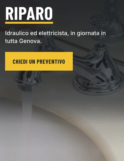 L’esempio per idraulico: il video in cima alla pagina, su un telefono