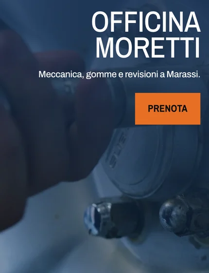 L’esempio per officina: il video in cima alla pagina, su un telefono